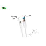 Kit Carregador 3X1 V8 Micro USB