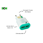 Kit Carregador IOS 3X1 Para iPhone
