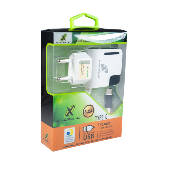 Carregador Ultra Rápido Type-C XC-UR14