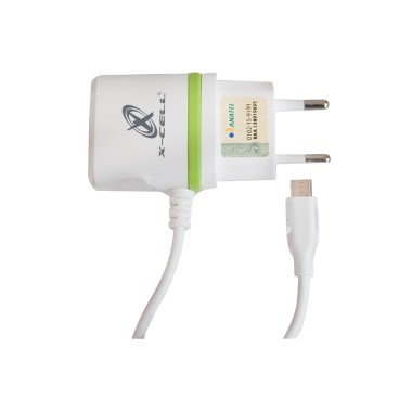 Carregador Cabo Fixo Micro USB V8-GLX