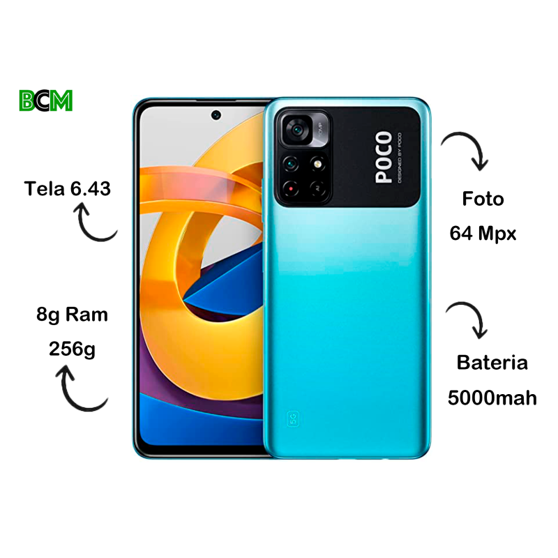 Xiaomi Pocophone Poco M4 Pro Dual Sim 256gb  8gbram