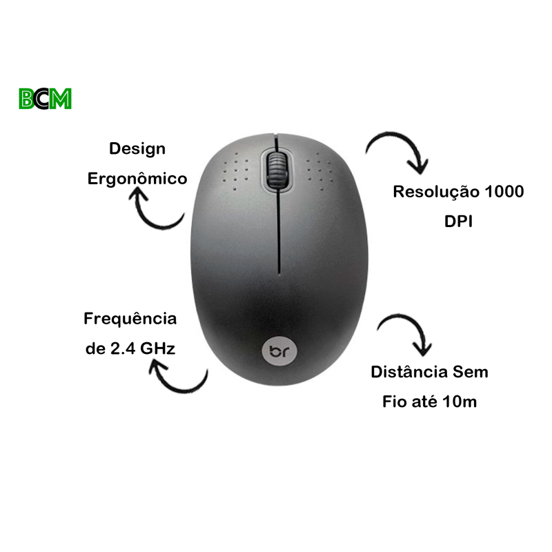 MOUSE SEM FIO