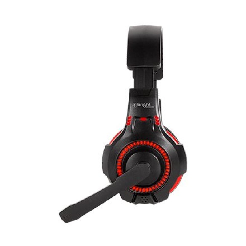 Headset Gamer Led Vermelho