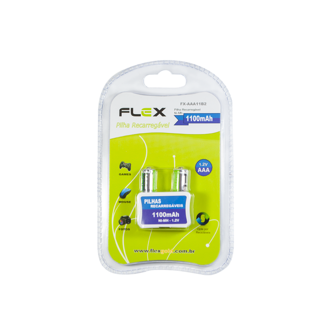 PILHA RECARREGÁVEL FX-AAA11B2