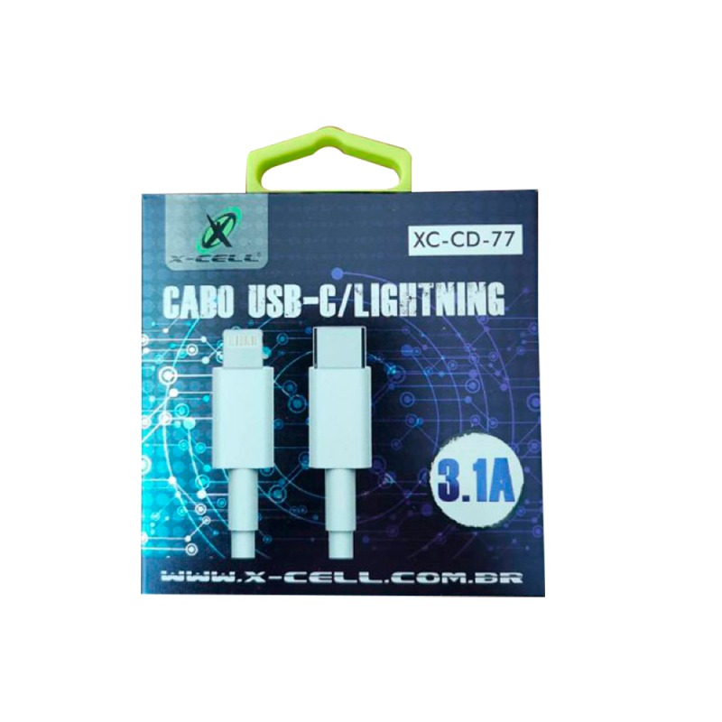 Cabo USB Tipo-C Light 3.1A XC-CD-77